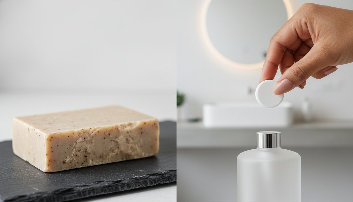 Cosmétique solide vs cosmétique à dissoudre : Quelle révolution pour votre peau en 2026 ?