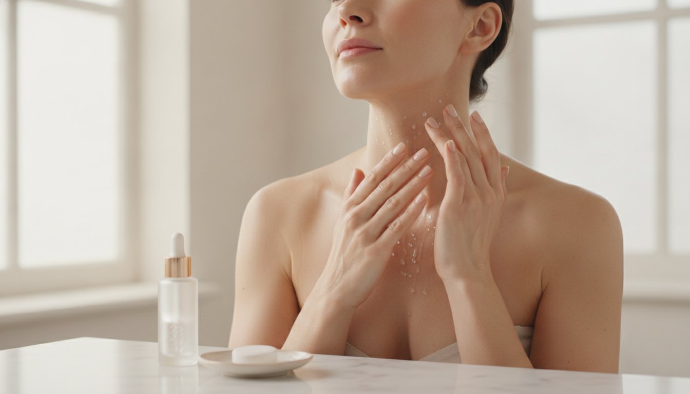 Soin raffermissant cou et décolleté : Guide expert pour une peau ferme en 2026