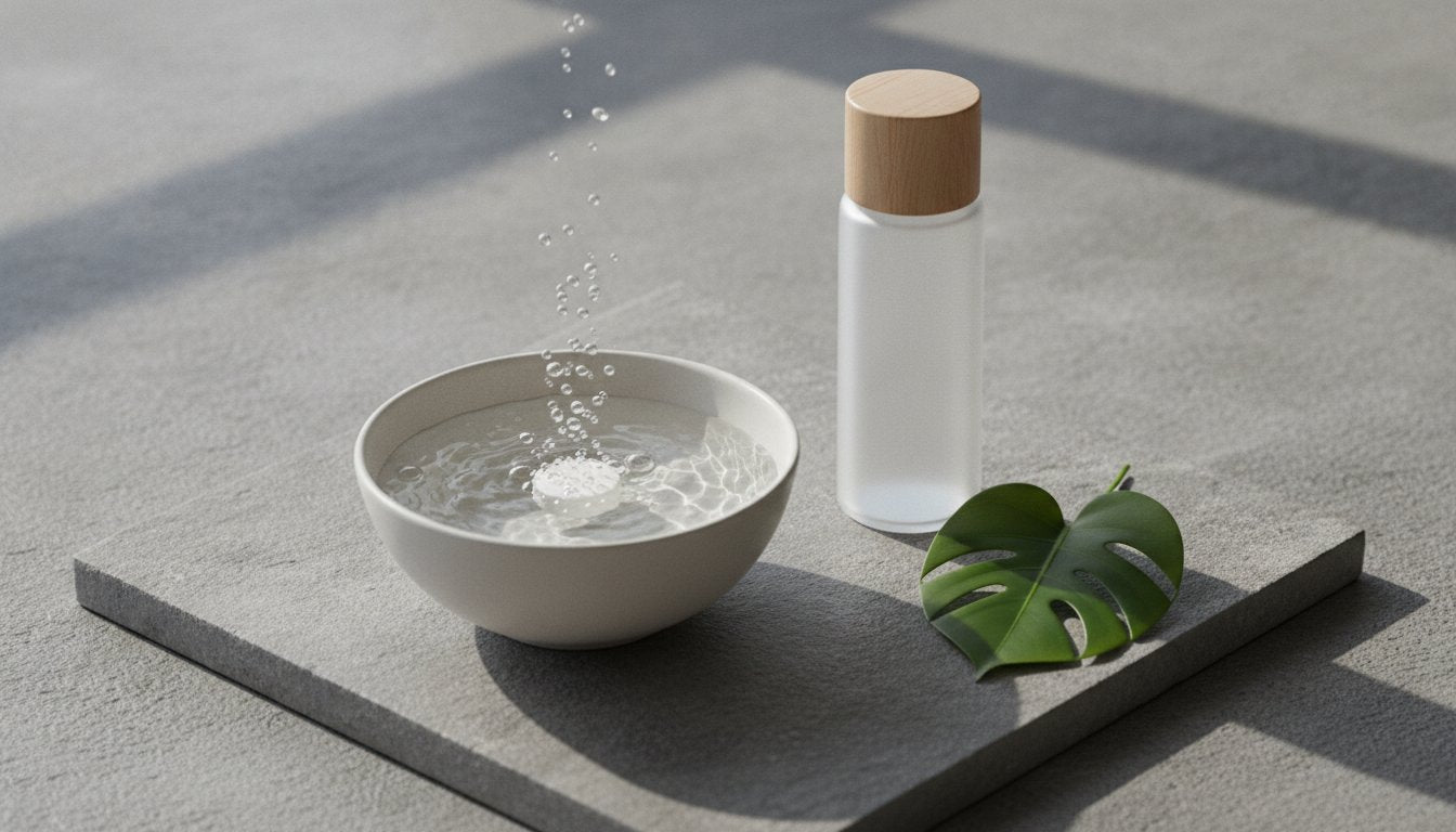 Cosmétique à dissoudre : Pourquoi la Waterless Beauty est l'avenir en 2026