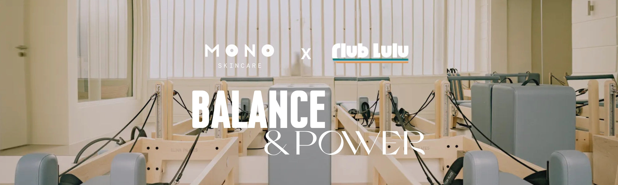 Événement bien-être_Pilates Reformer_Club Lulu x MONO Skincare à Paris. Séa_Pilates Reformer_vitalité_soins de corps_cosmétique naturelle