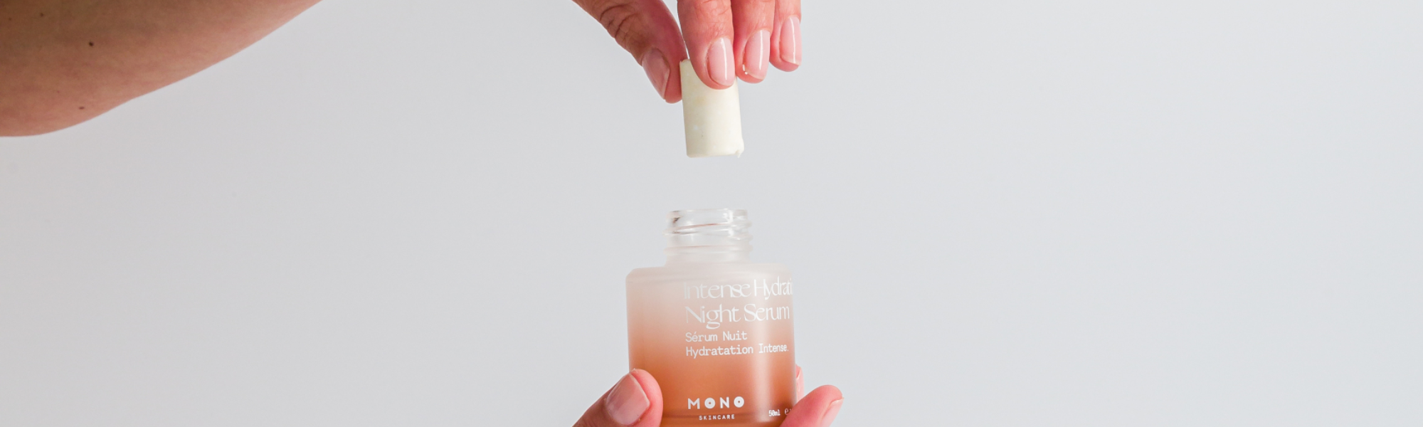 Comprimés cosmétiques sans eau MONO Skincare – soins concentrés, durables et clean beauty nouvelle génération