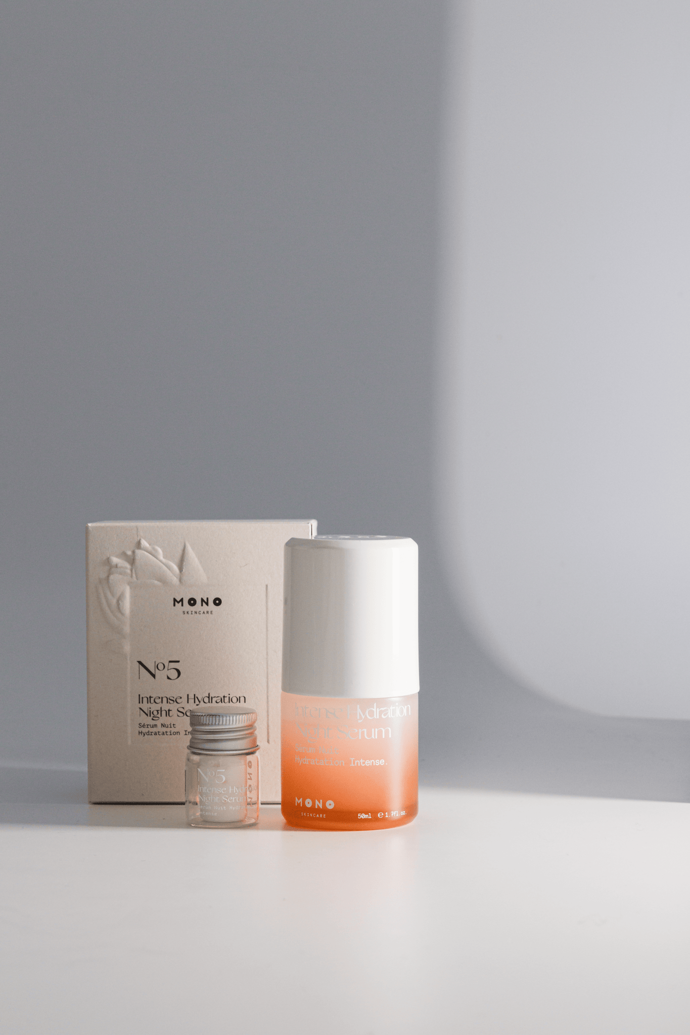 Le sérum de nuit hydratation intense - Mono Skincare
