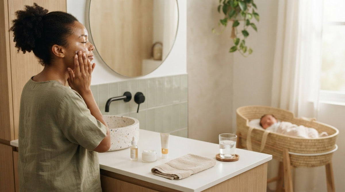 Routine beauté pour jeune maman fatiguée : un rituel simple et réaliste